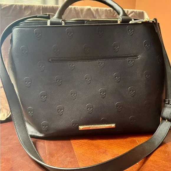 Betsy Johnson Skullilicious Satchel - Picture 2 of 7